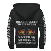 Drag racing sherpa jacket