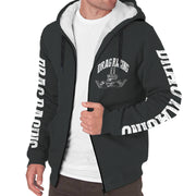 Drag racing sherpa jacket