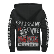 Drag racing sherpa jacket