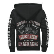 Drag racing sherpa jacket