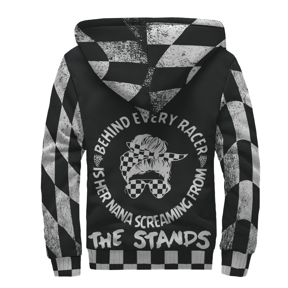I'm Not Just A Go-Kart Racing Aunt Sherpa Jacket