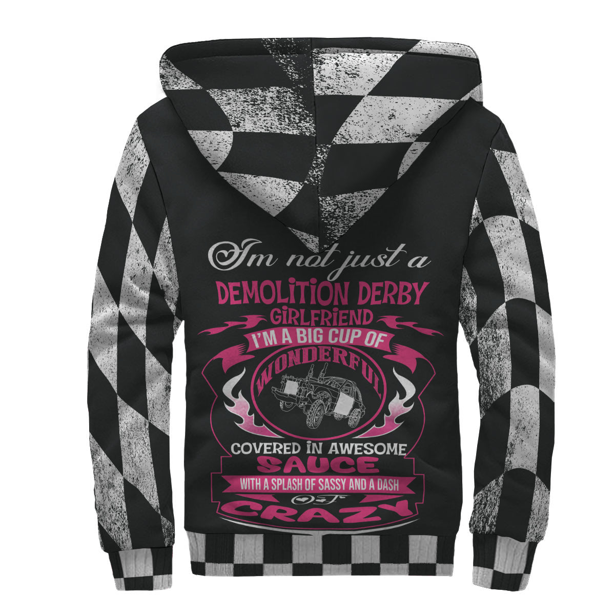 Demolition Derby Sherpa Jacket Red
