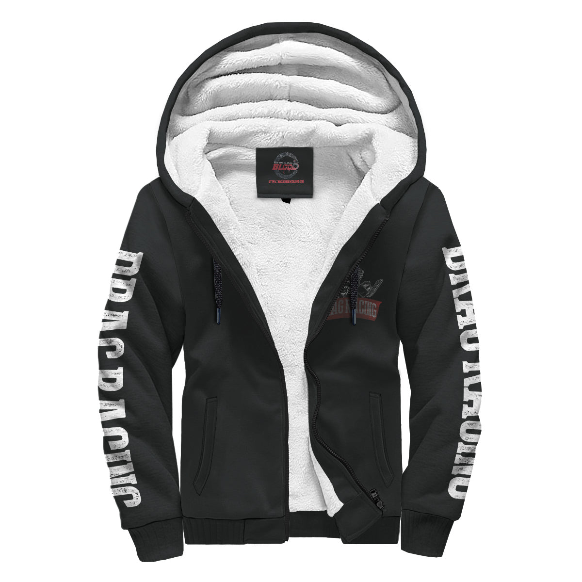 If Drag Racing Can't Fix It Sherpa Jacket