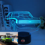 68 Camaro SS Led Lamp