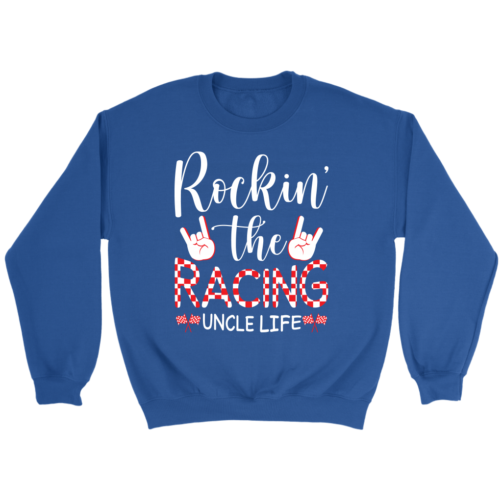 Rockin' The Racing Uncle Life Hoodies/Tanks!