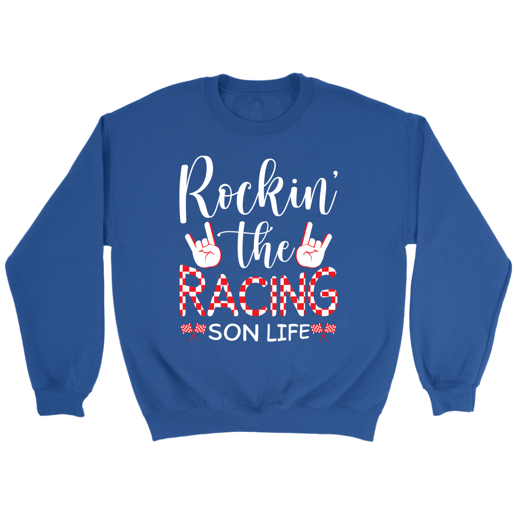 Rockin' The Racing Son Life Hoodies/Tanks!