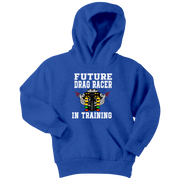 Future Drag Racer In Training Kids Tees