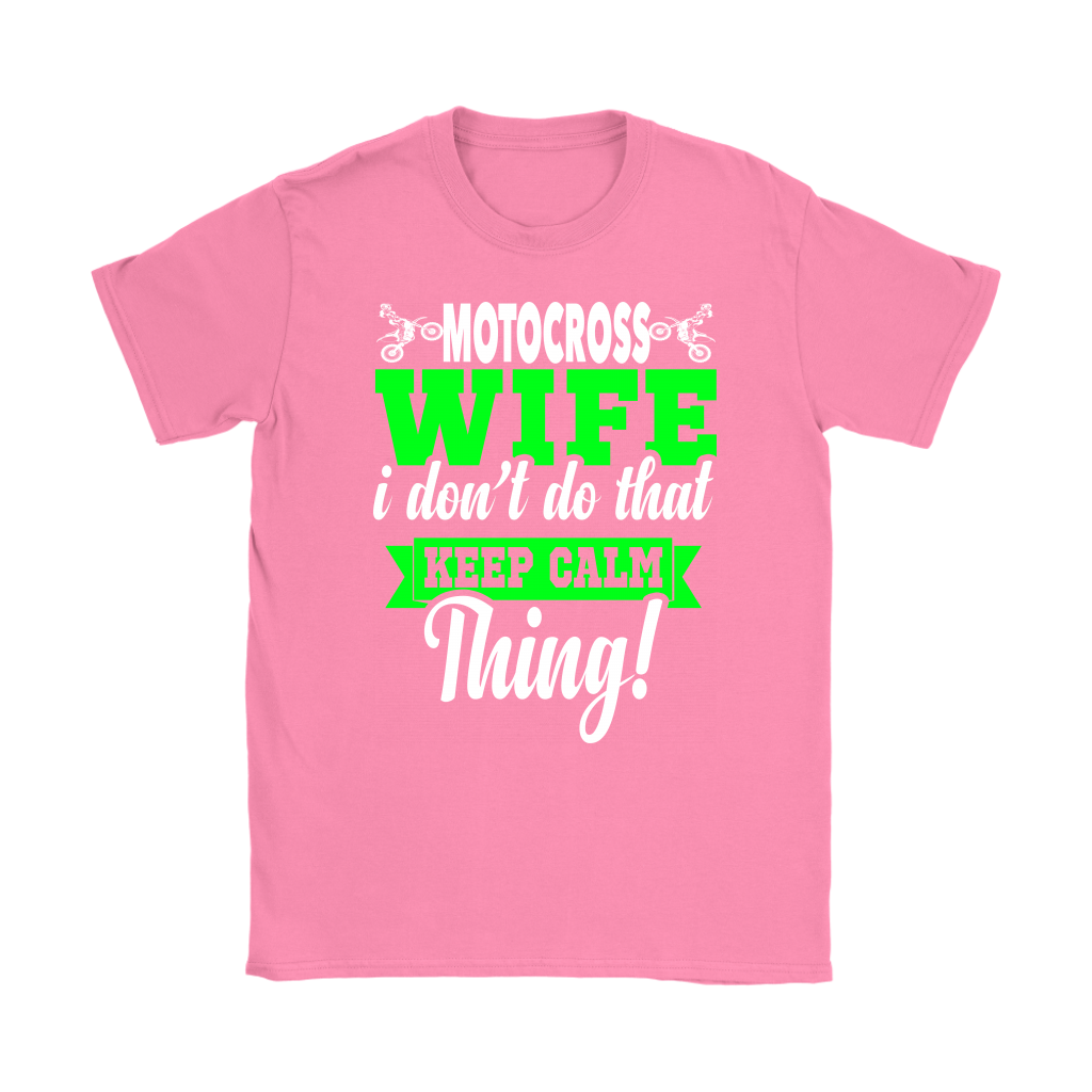 motocross wife t-shirts