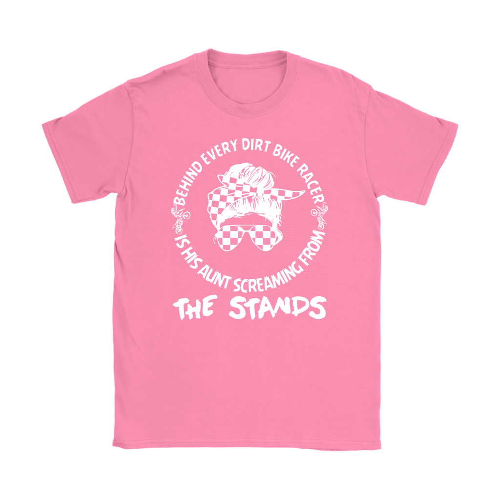 dirt bike aunt t-shirts