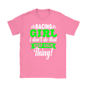 racing girl t-shirts