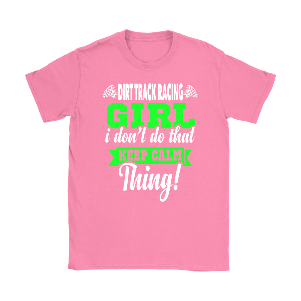 dirt racing girl t-shirts