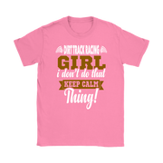dirt track racing girl t-shirts