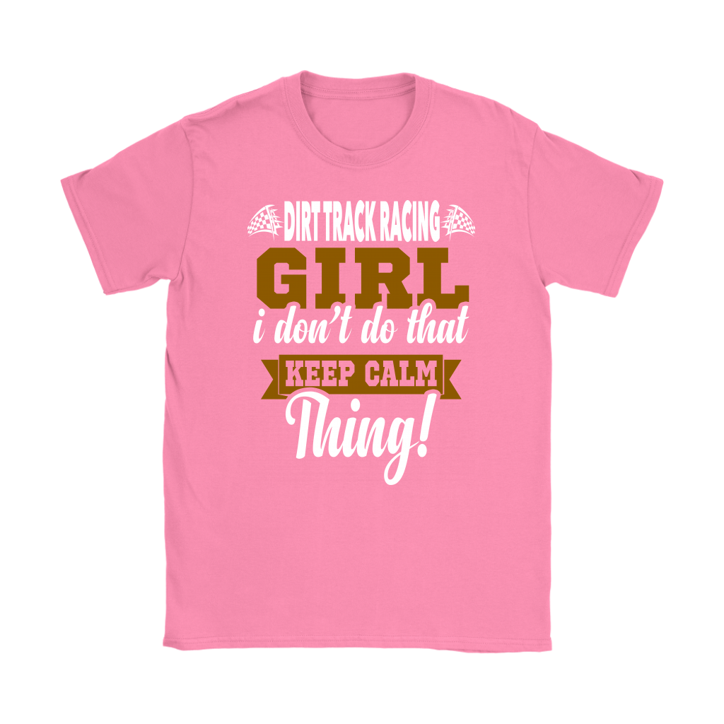 dirt track racing girl t-shirts