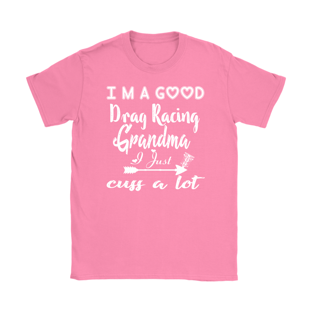 drag racing women's t-shirts