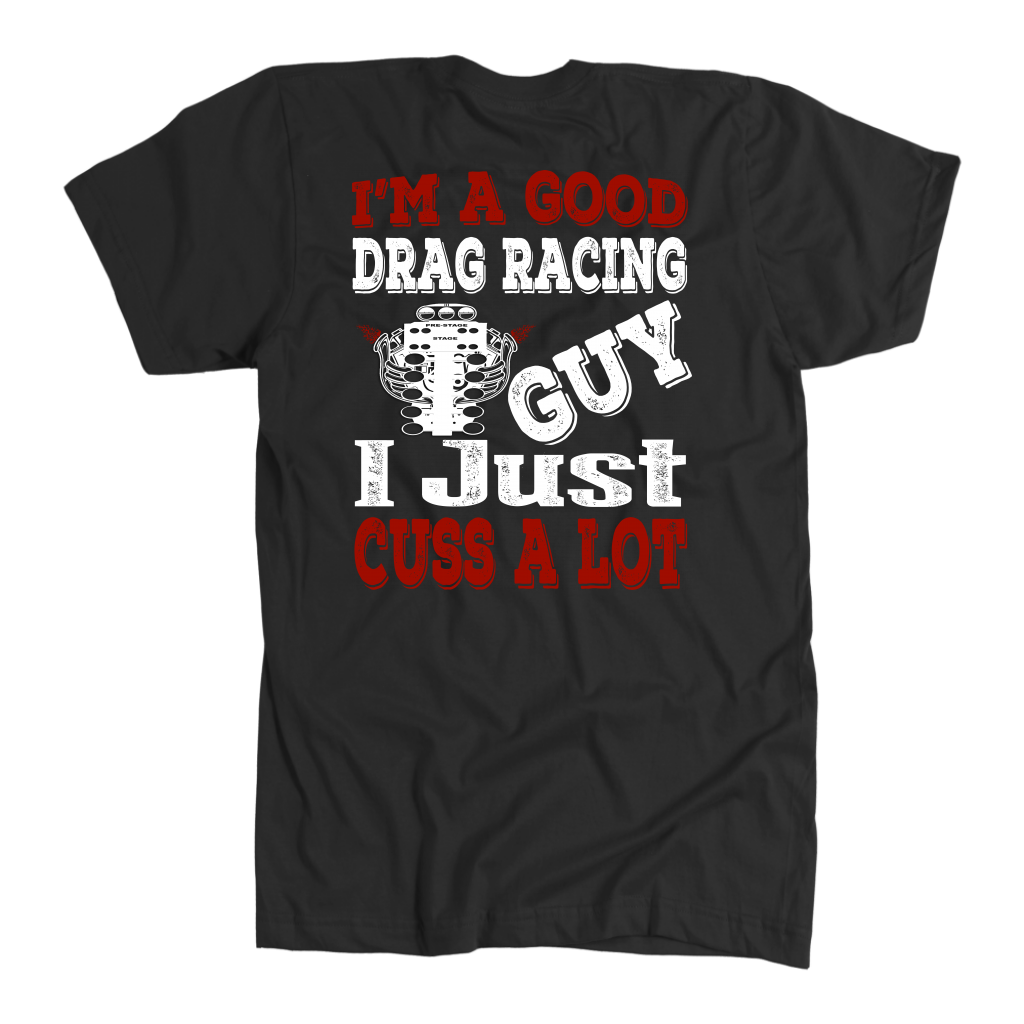drag racing men's t-shirts