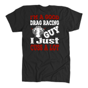 drag racing men's t-shirts