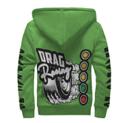 Drag Racing AOP Sherpa Jacket
