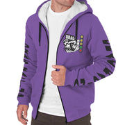 Drag Racing AOP Sherpa Jacket
