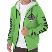 Custom Drag Racing AOP Sherpa Hoodie