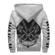 Custom Drag Racing AOP Sherpa Hoodie