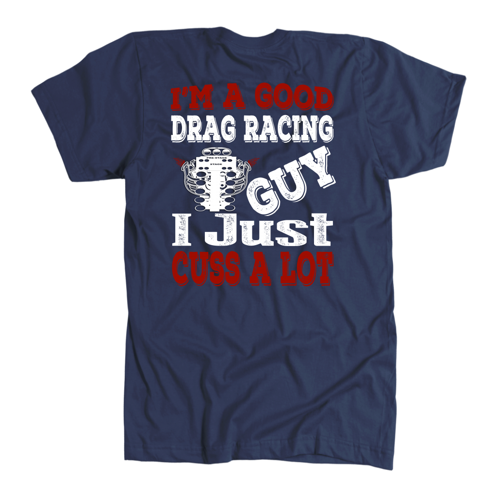 drag racing men's t-shirts