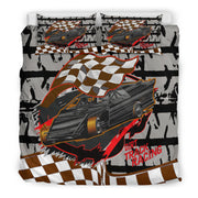Dirt Track Racing Bedding Set modified