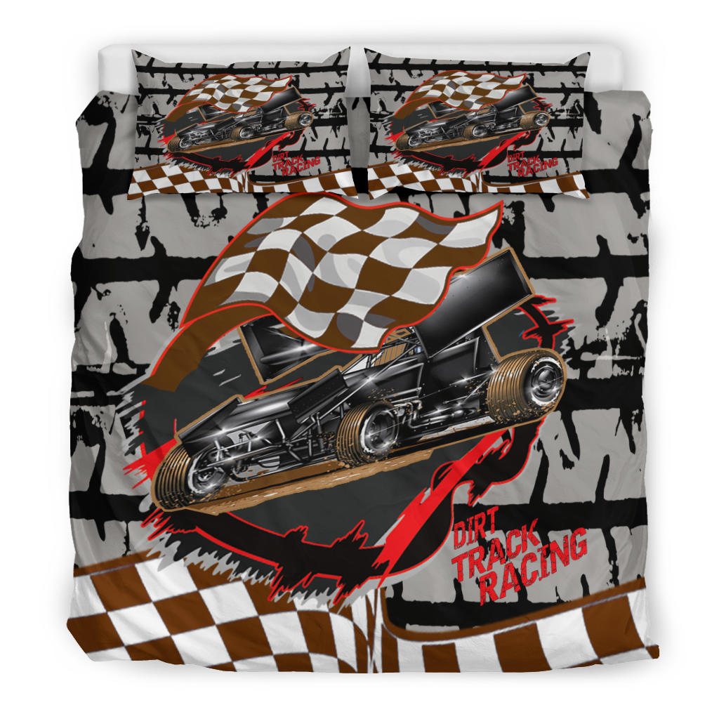 Dirt Track Racing Bedding Set sprint car