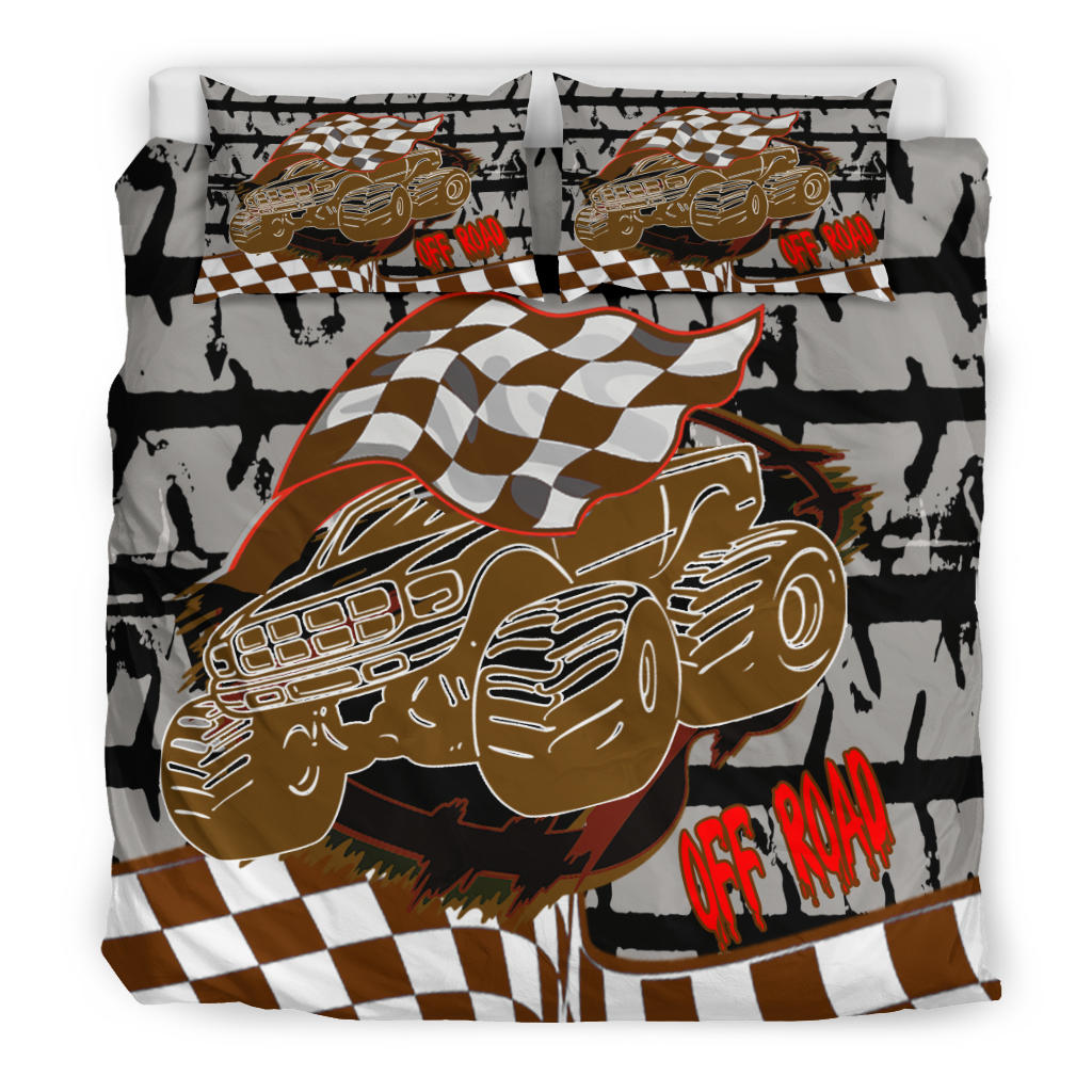 Off Road Trucks Bedding Set