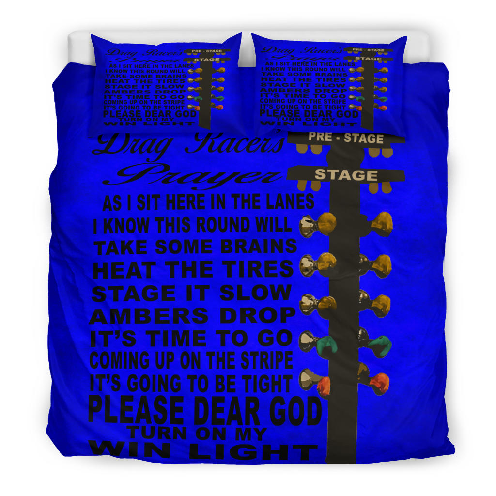 Drag Racer's Prayer Bedding Set
