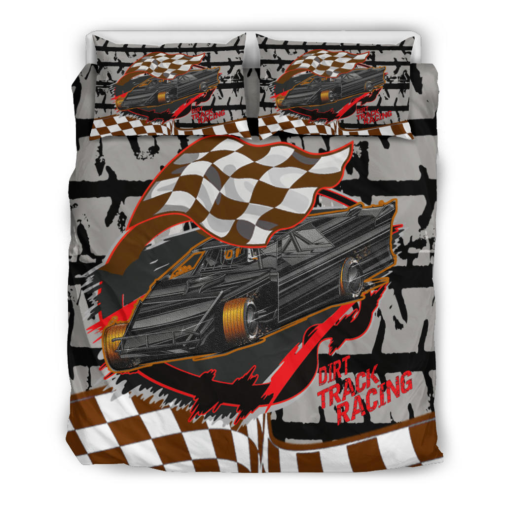 Dirt Track Racing Bedding Set modified