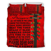 Drag Racer's Prayer Bedding Set