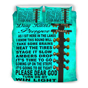Drag Racer's Prayer Bedding Set