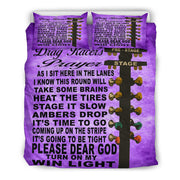 Drag Racer's Prayer Bedding Set