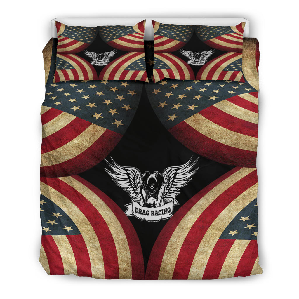 Drag Racing Bedding Set