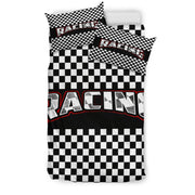 Racing Checkered Flag Bedding Set