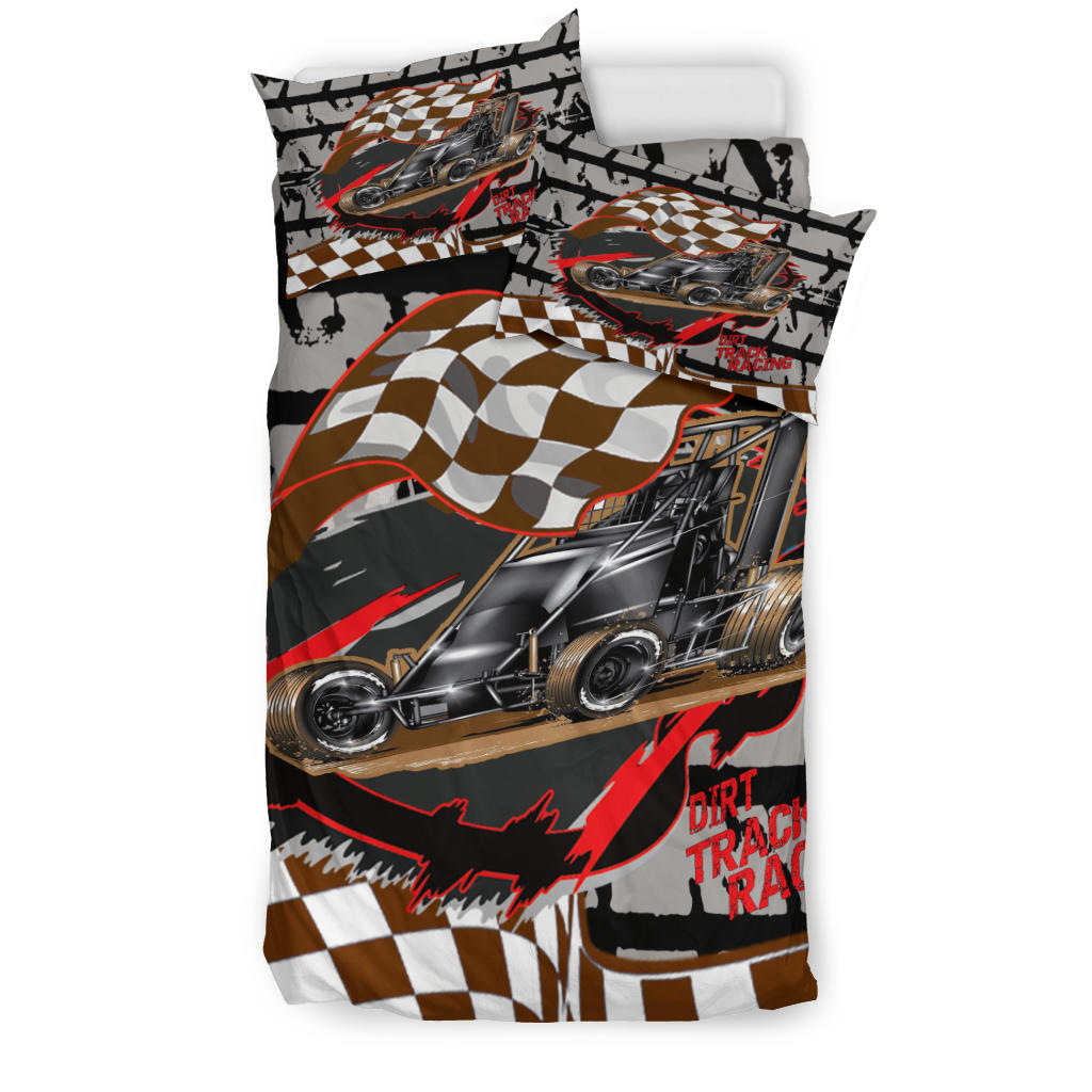 Dirt Track Racing Bedding Set non wing sprint car