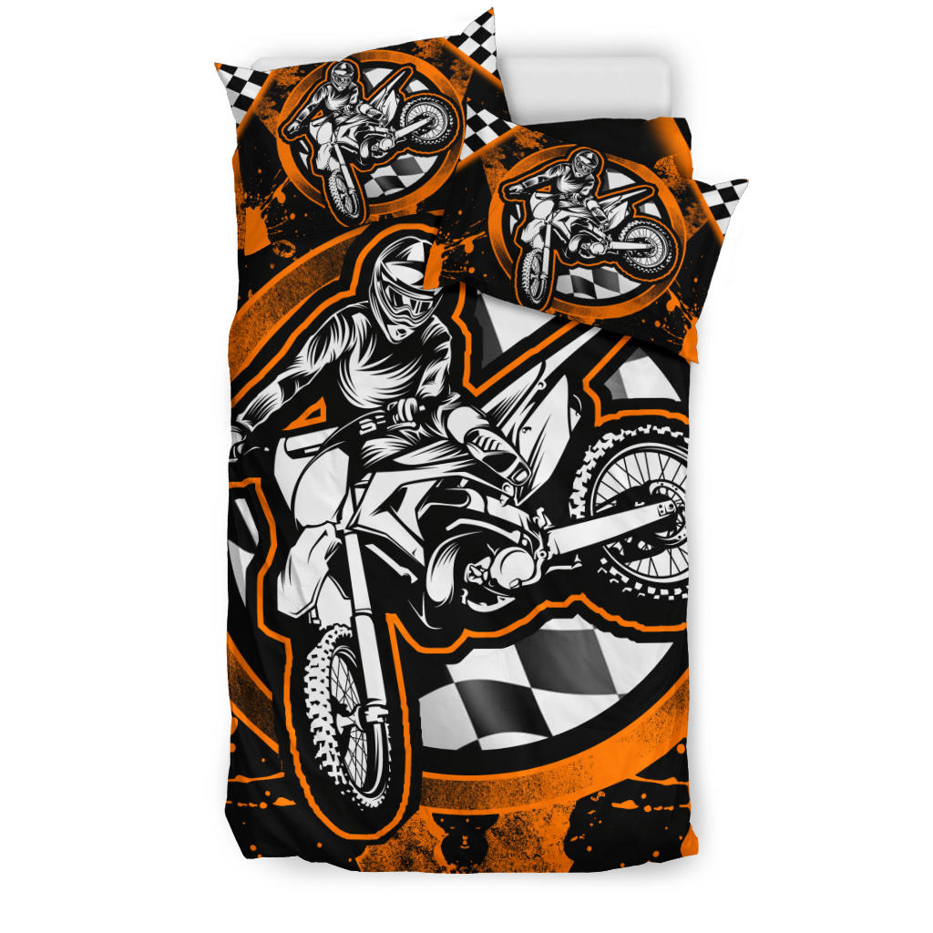 Dirt Bike Racing Bedding Set