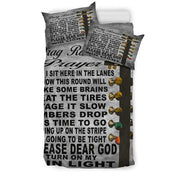 Drag Racer's Prayer Bedding Set