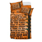 Drag Racer's Prayer Bedding Set