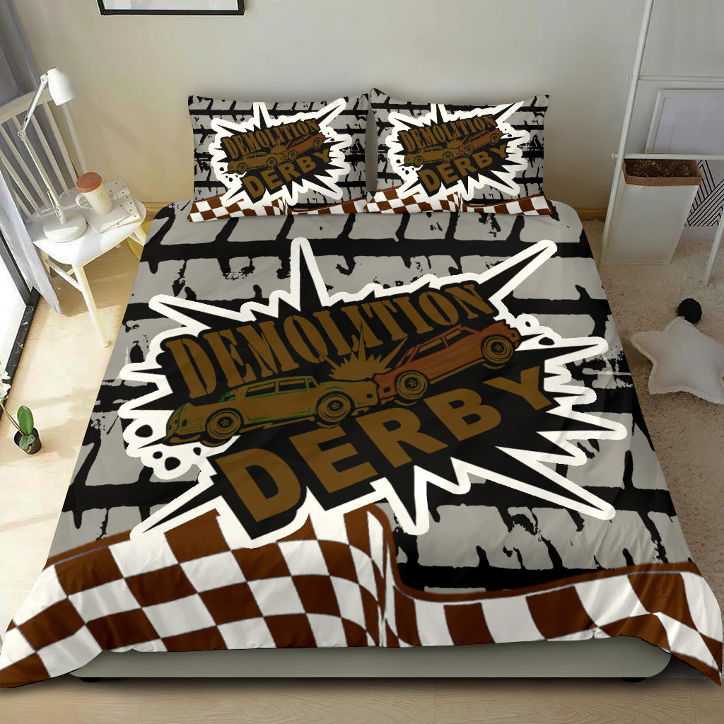 Demolition Derby Bedding Set