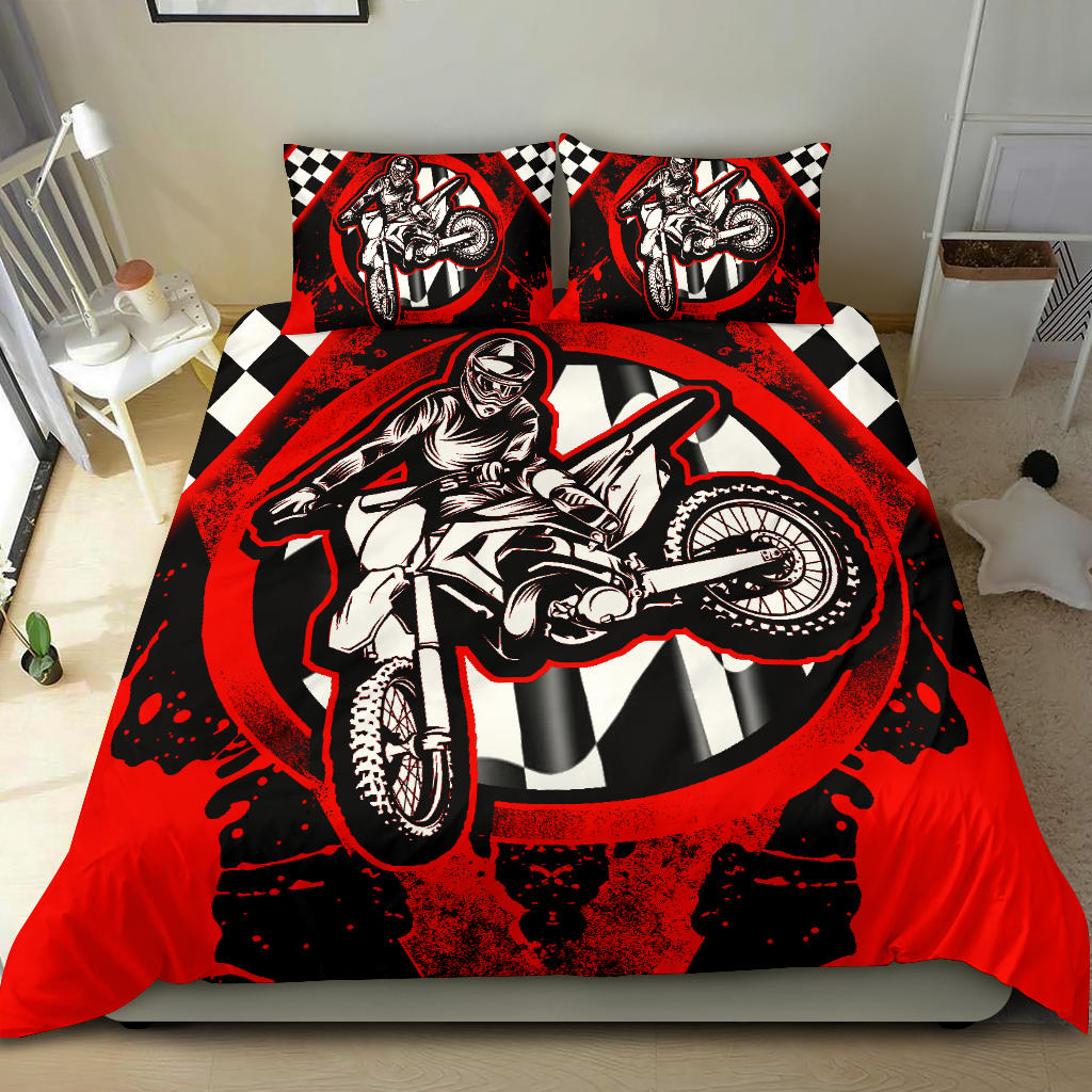 Dirt Bike Racing Bedding Set