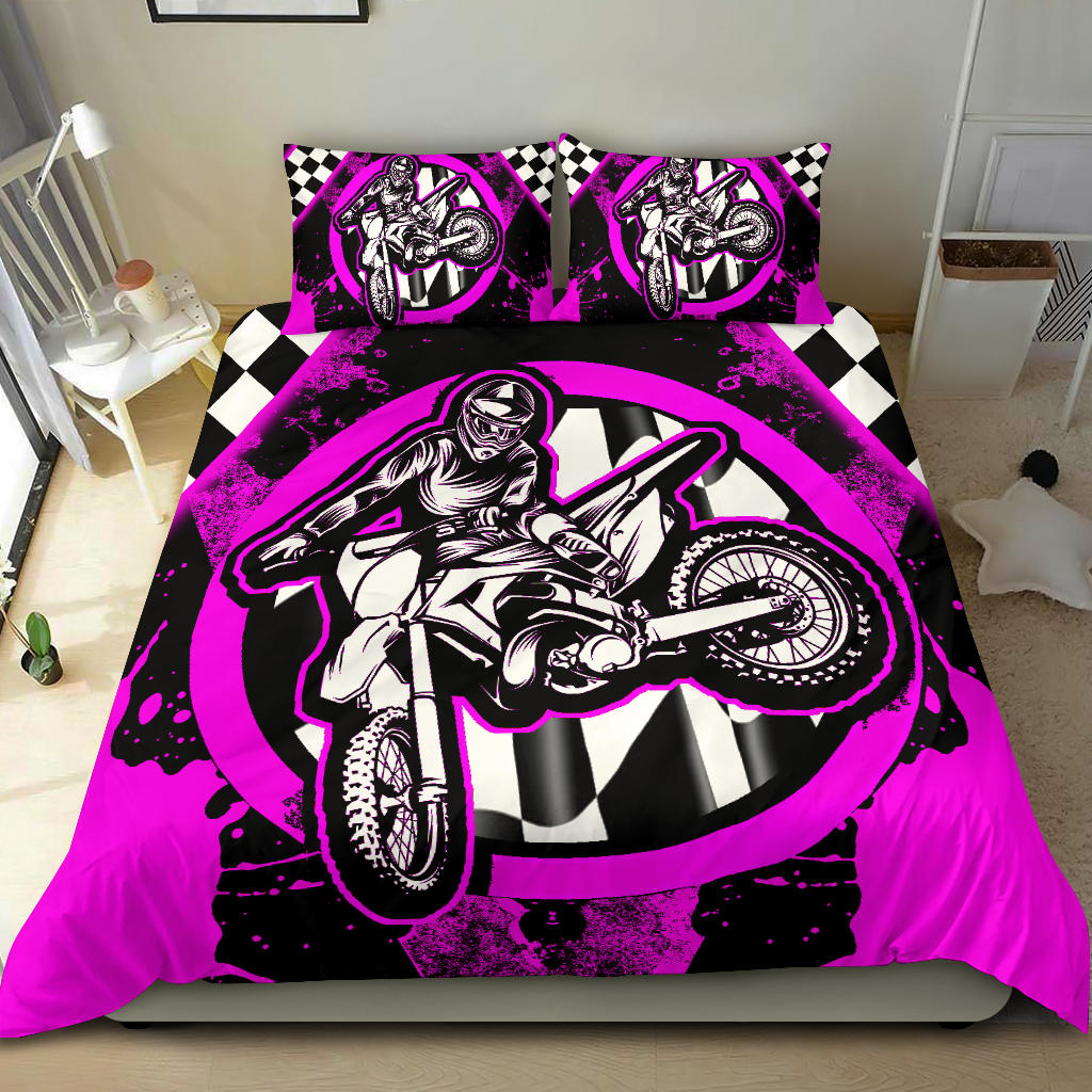 Dirt Bike Racing Bedding Set