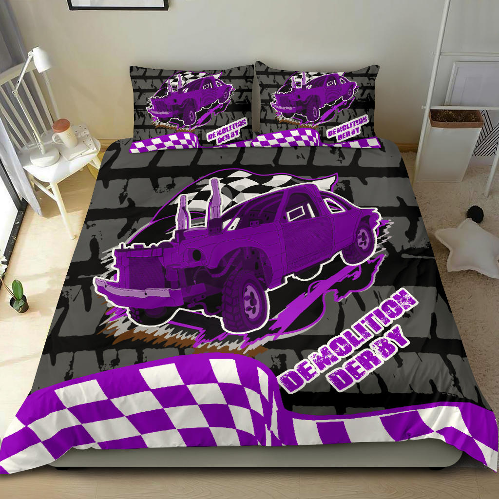 Demolition Derby Bedding Set
