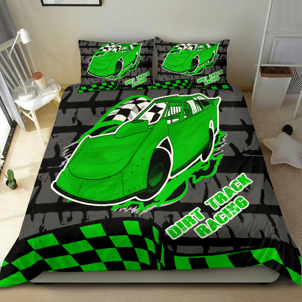 Dirt Track Racing Late Model Bedding Set