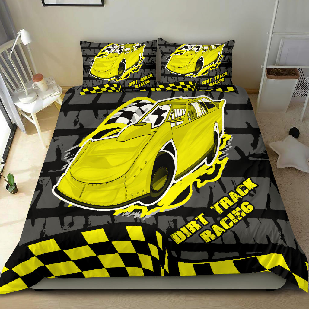 Dirt Track Racing Late Model Bedding Set