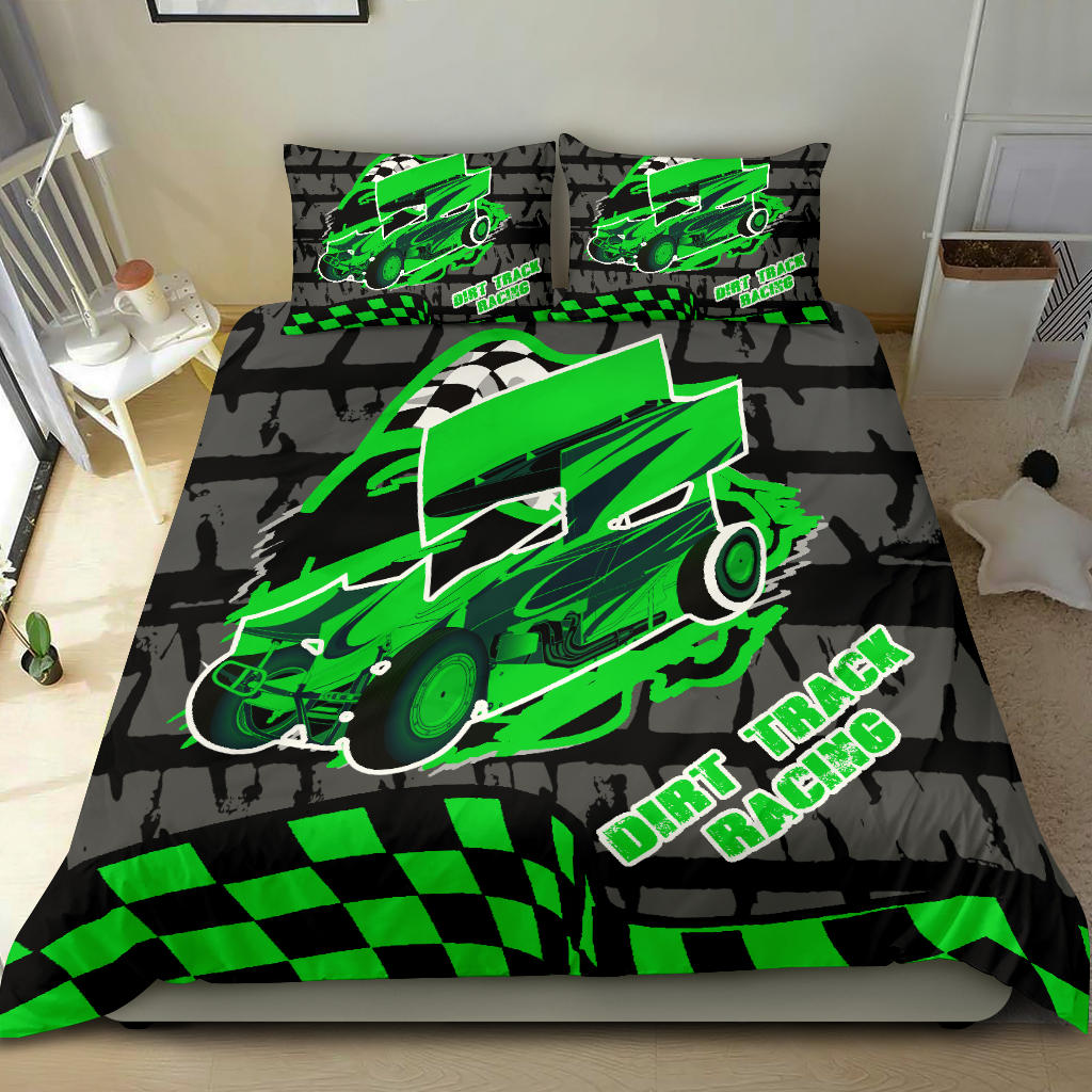 Sprint Car Racing Bedding Set