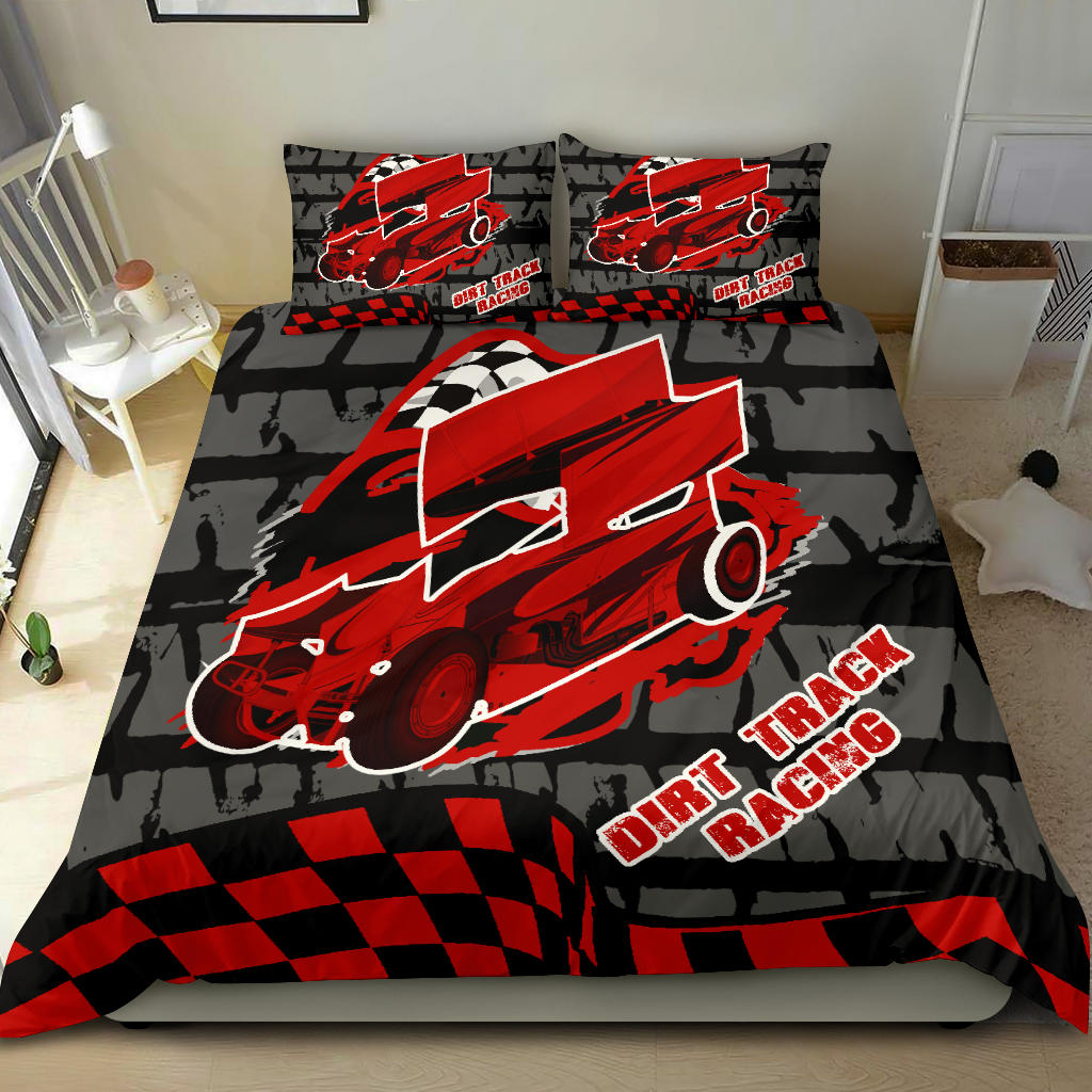 Sprint Car Racing Bedding Set