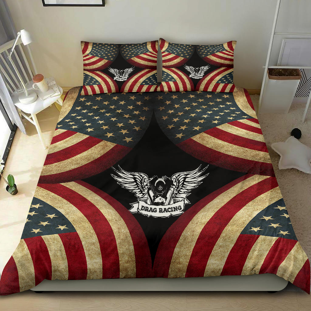 Drag Racing Bedding Set