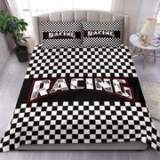 Racing Checkered Flag Bedding Set
