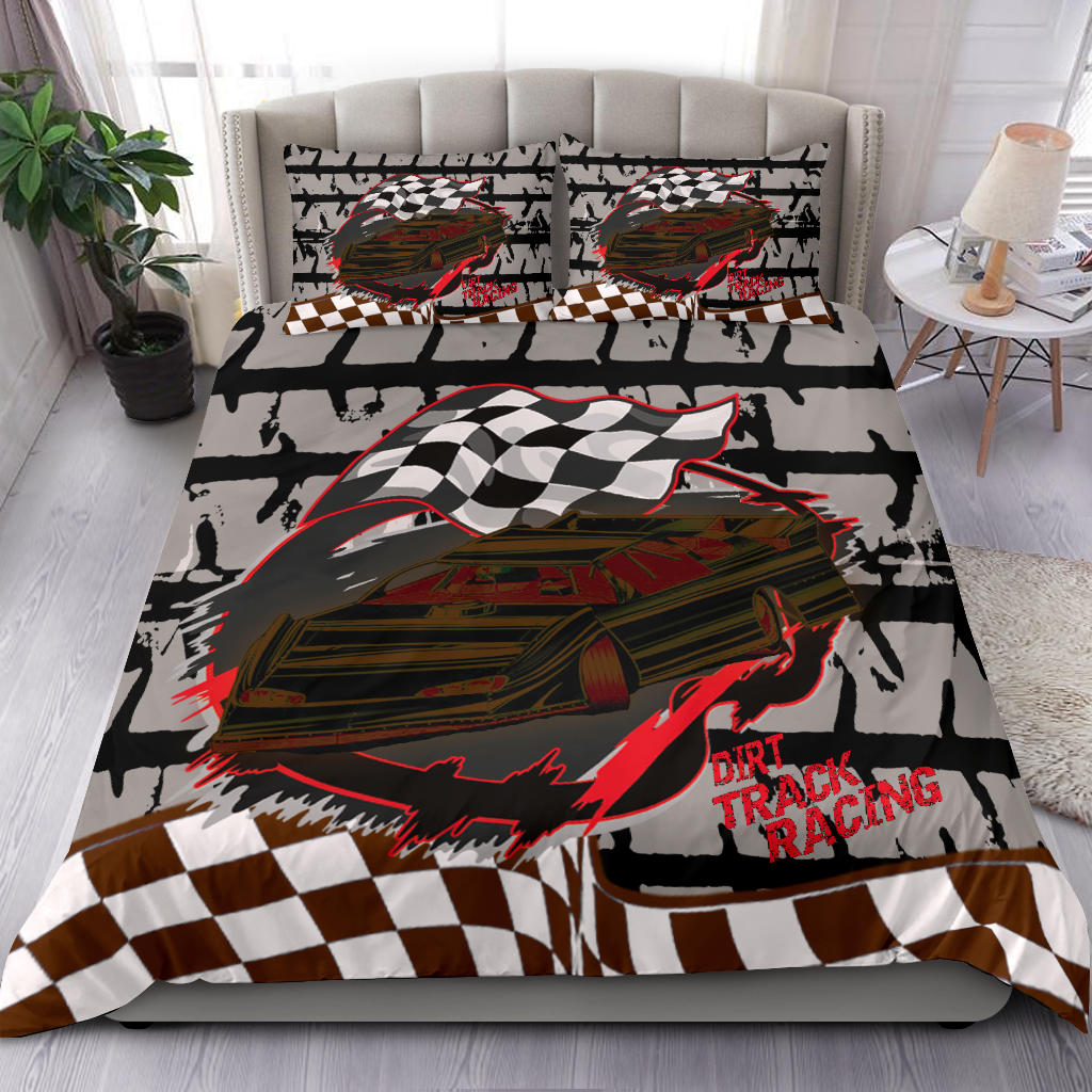 Dirt Track Racing Bedding Set late model